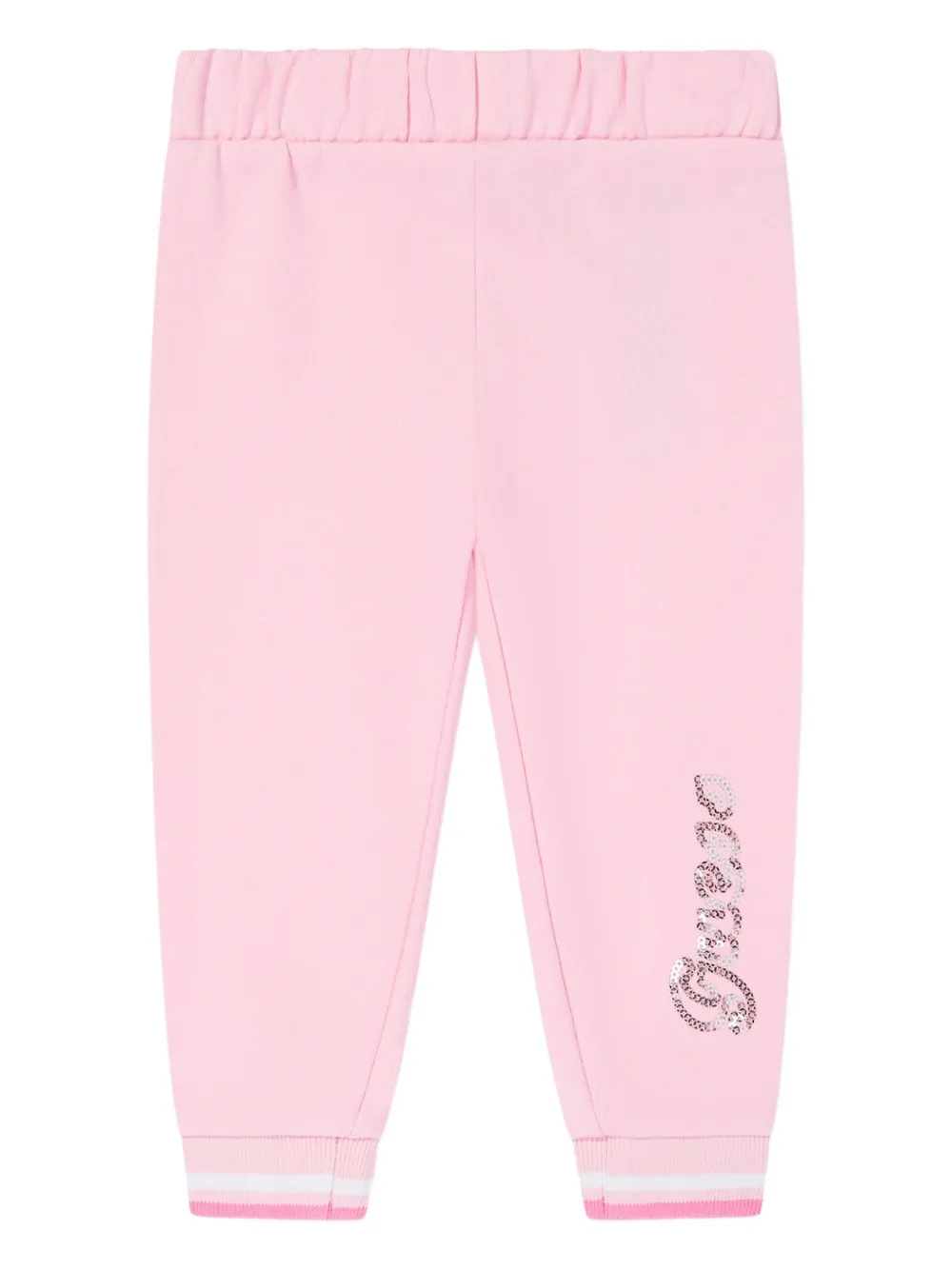 guess kids Trainingspak verfraaid met stras Roze
