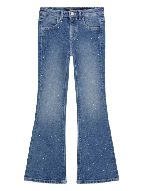 guess kids vaqueros acampanados con detalles