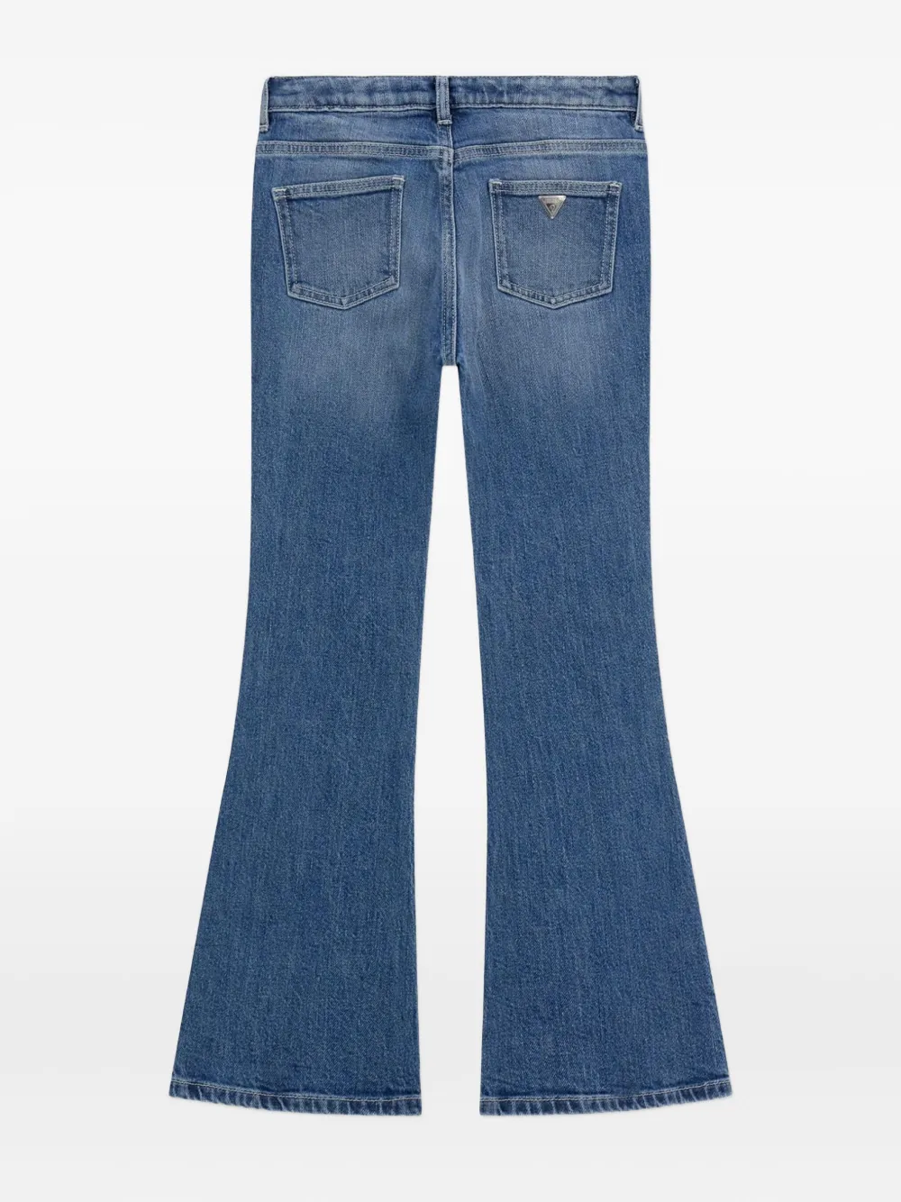 guess kids Verfraaide flared jeans Blauw