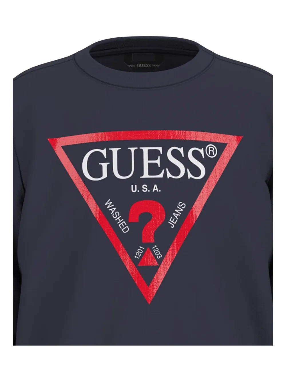 guess kids Sweater met logo NAVY