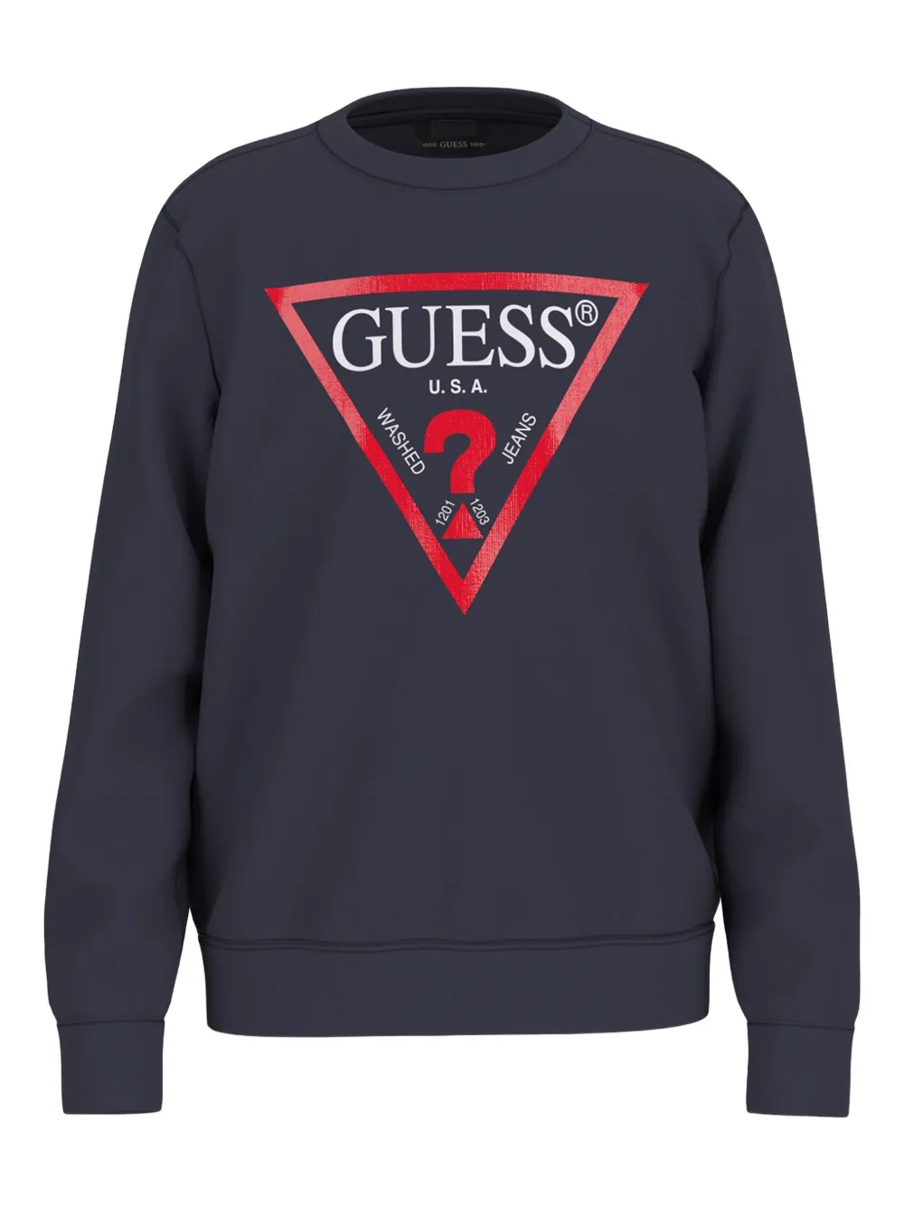 Guess kids Sweater met logo NAVY