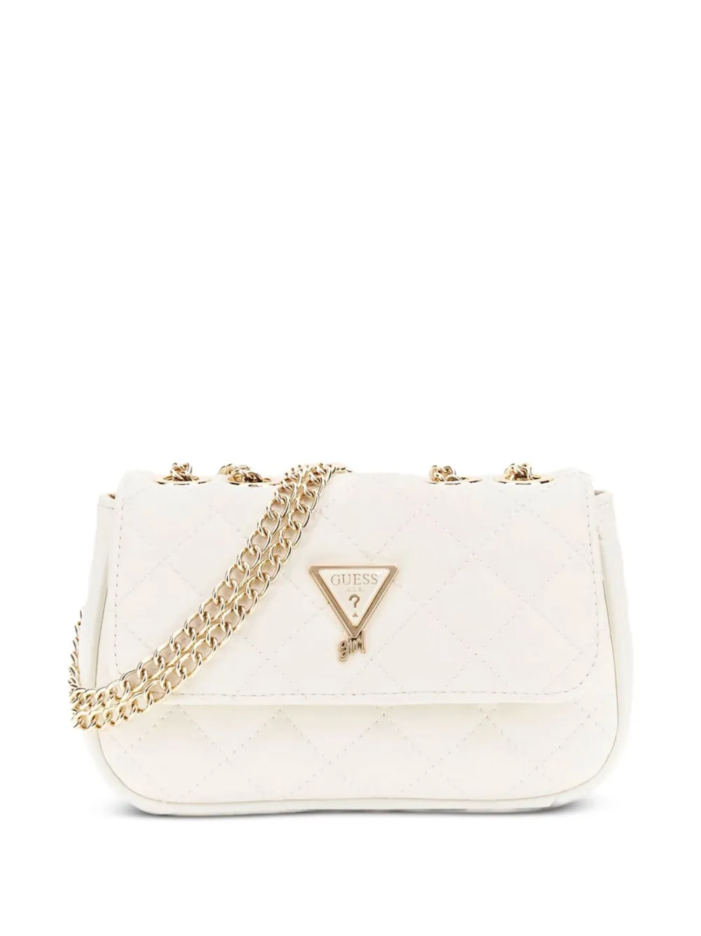 Guess kids quilted chain bag Wit