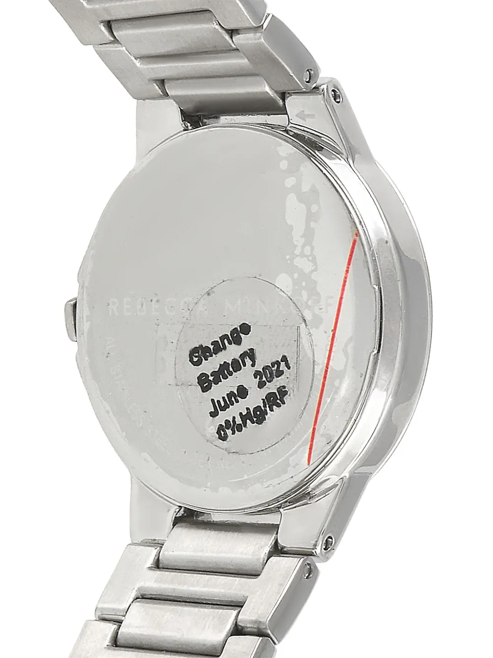 Pre-owned Rebecca Minkoff Cali 34mm In White