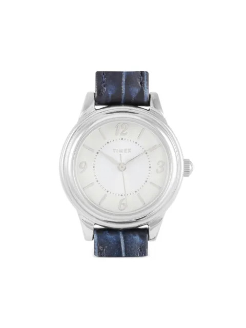 TIMEX reloj con efecto de piel de cocodrilo de 26mm