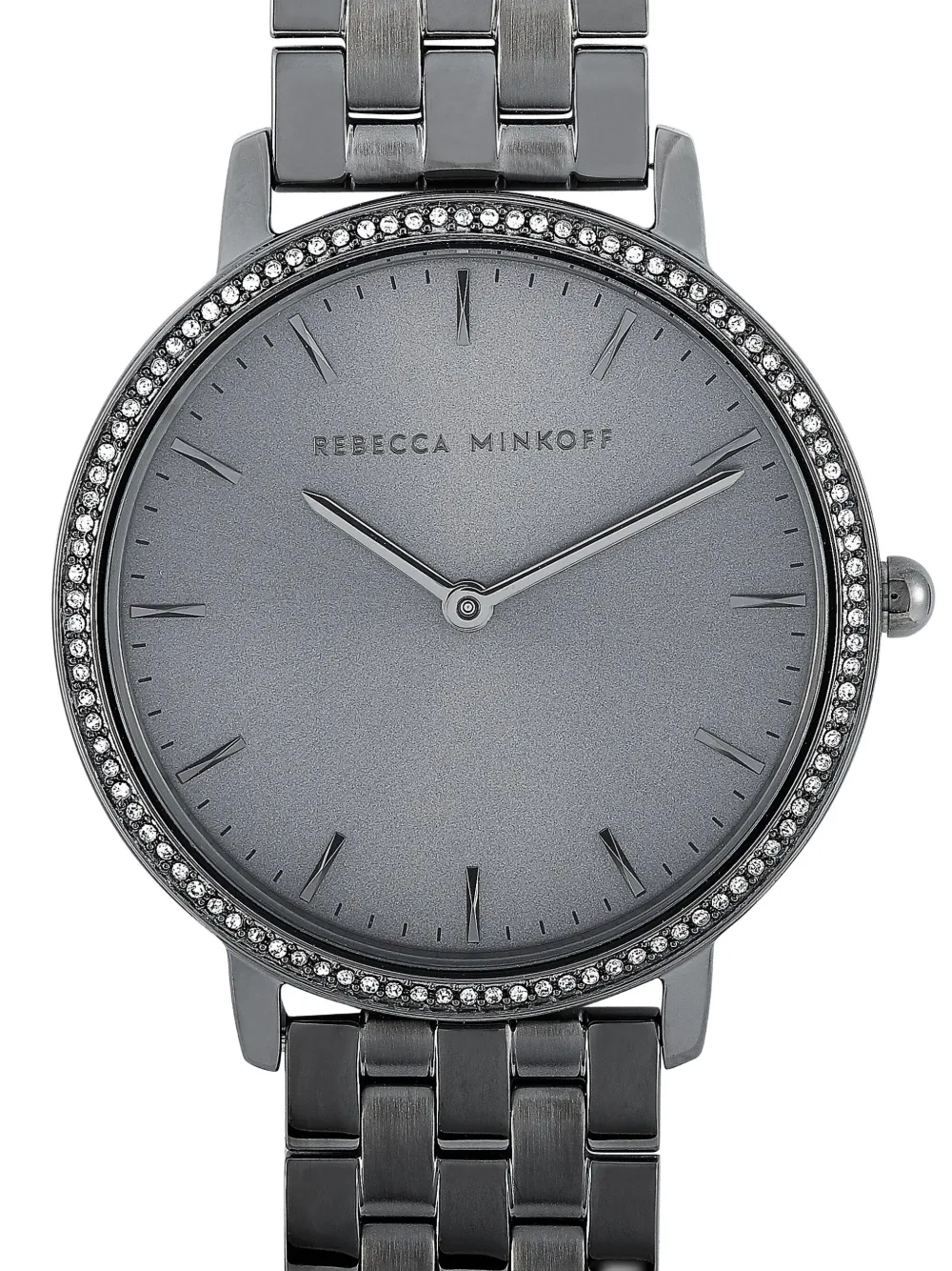 Pre-owned Rebecca Minkoff Major35mm In Gray