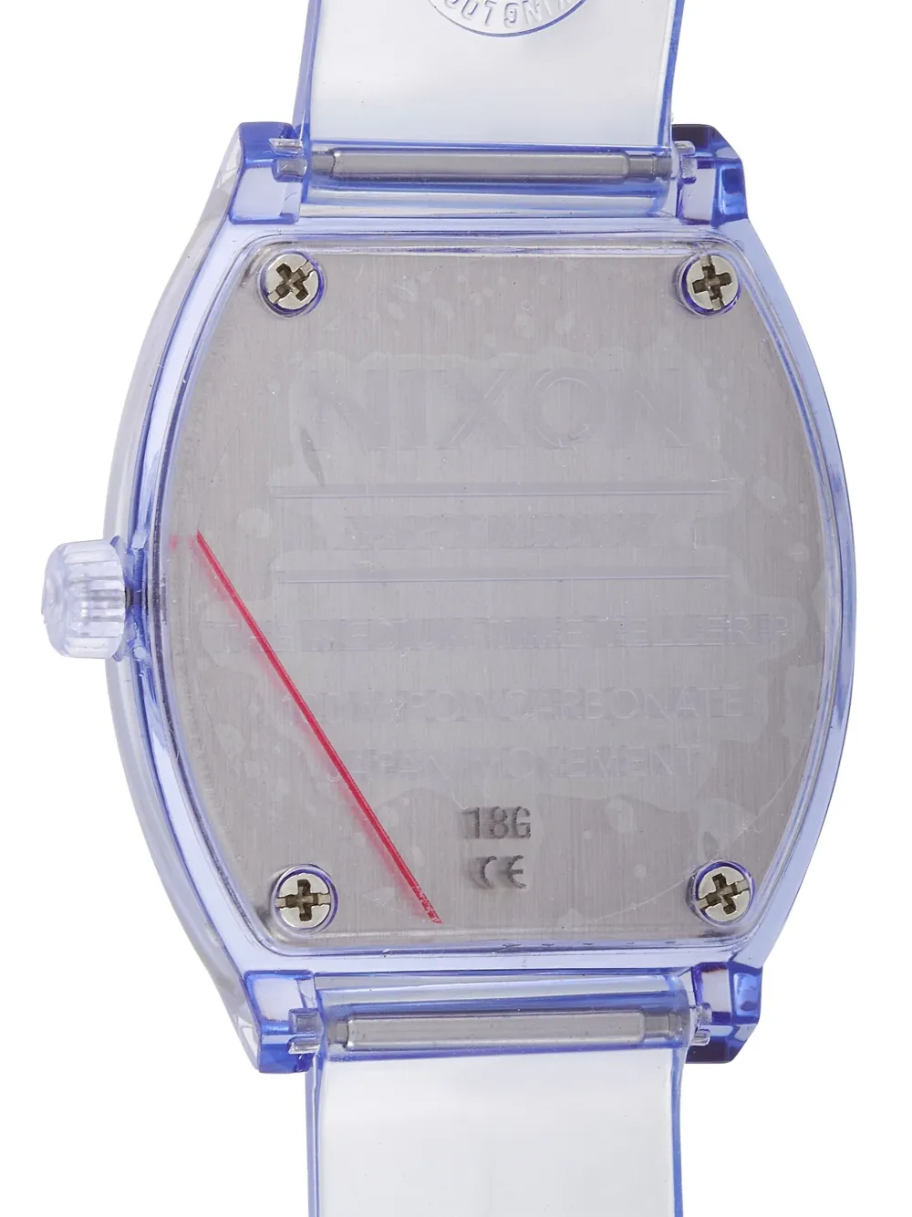 Pre-owned Nixon Medium Time Teller 31mm In Blue