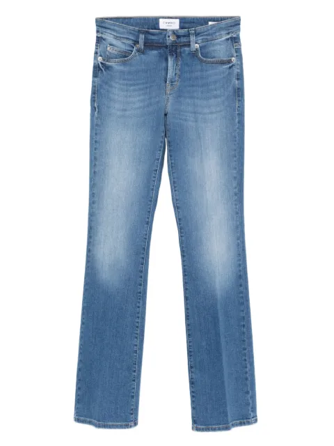 Cambio Paris faded-wash jeans
