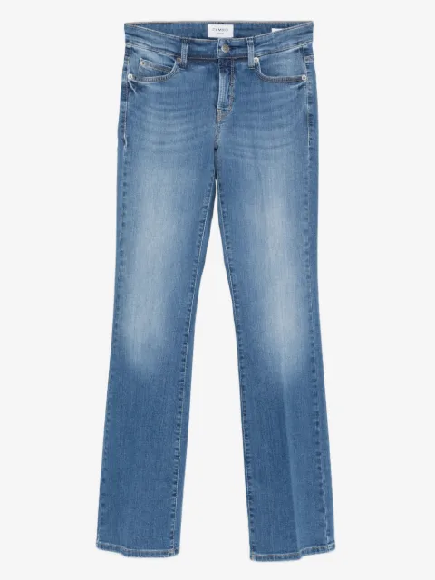 Cambio Paris faded-wash jeans