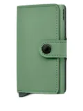 Secrid button mini wallet - Green