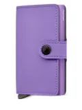 Secrid button mini wallet - Purple