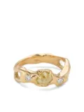 NADIA SHELBAYA 18K yellow gold Eternal diamond ring