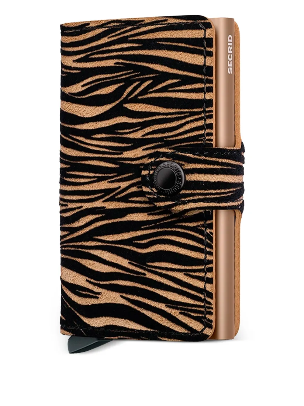 Secrid zebra-print leather mini wallet | Men | Image 2