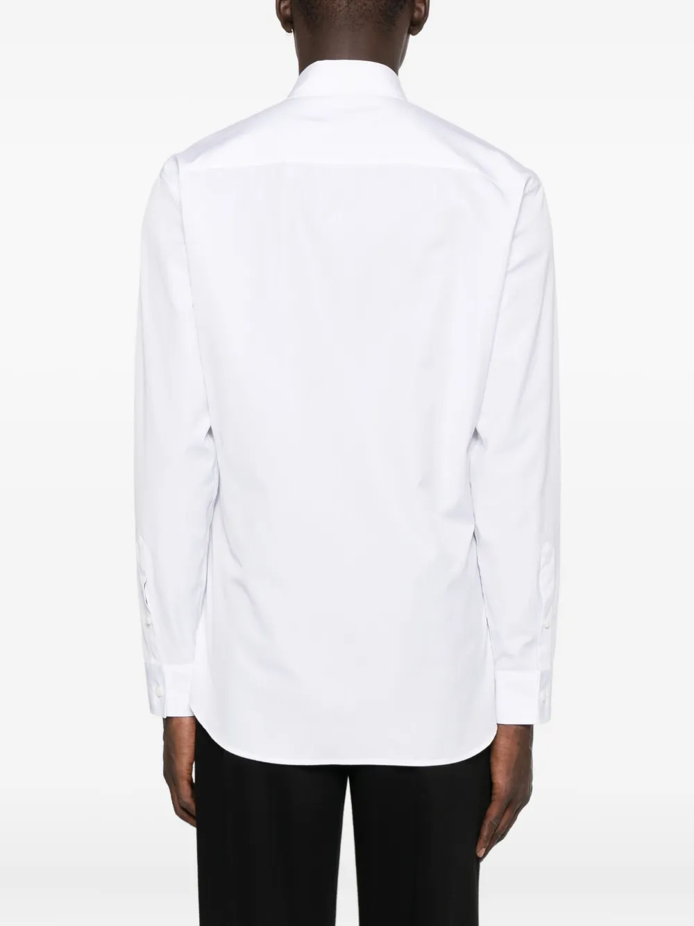 DSQUARED2 logo-detail cotton shirt Wit