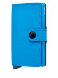 Secrid button mini wallet - Blue
