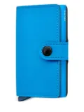 Secrid button mini wallet - Blue