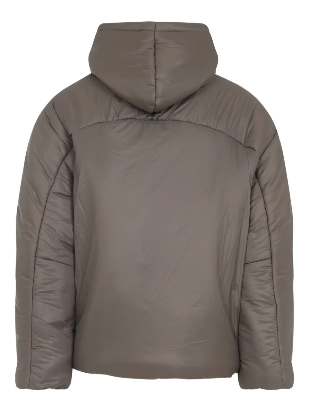 Mordecai Hooded Padded Jacket In Brown