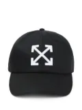 Off-White arrow-logo baseball cap - Black