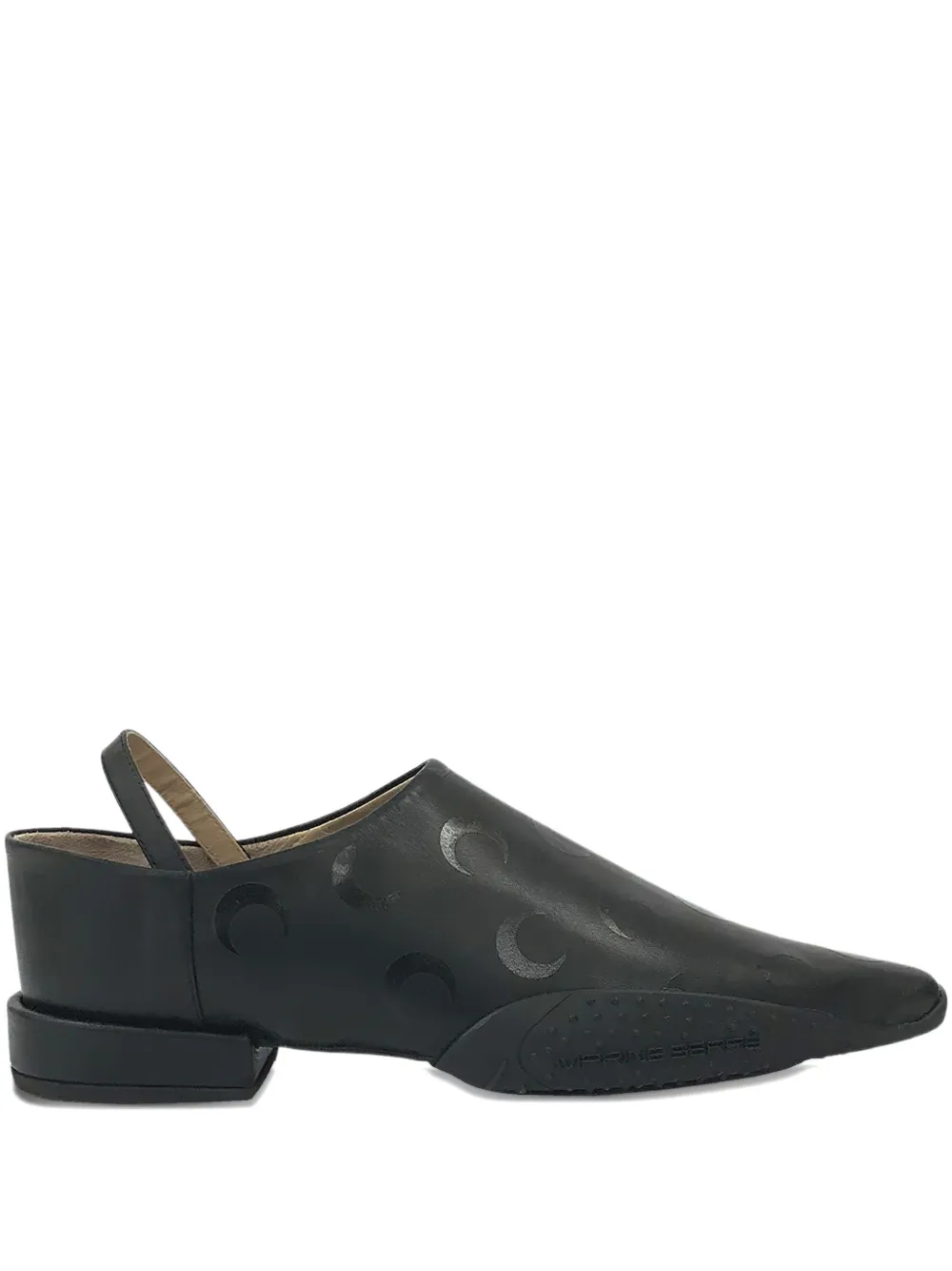 Babouche leather loafers