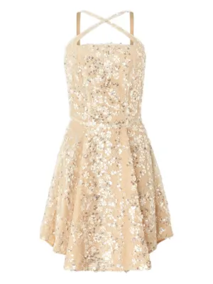 white christmas dresses Ramy Brook Fiana Ribbed Crochet Midi Dress main image 0