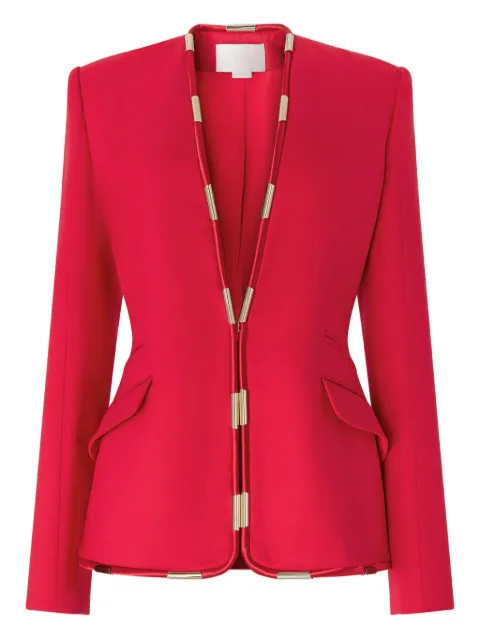 Genny embelished-trim jacket