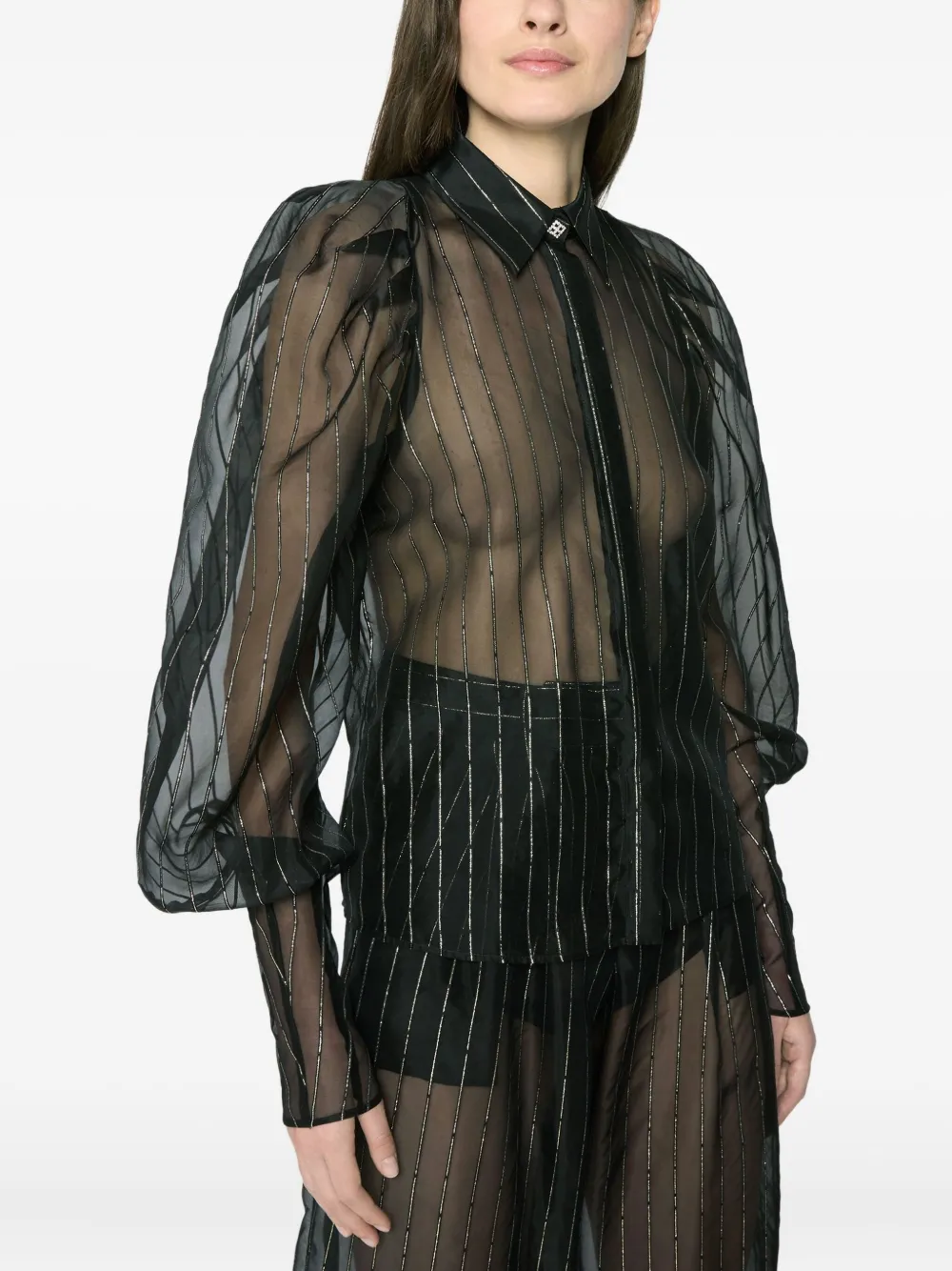 Genny Shirts Black Zwart