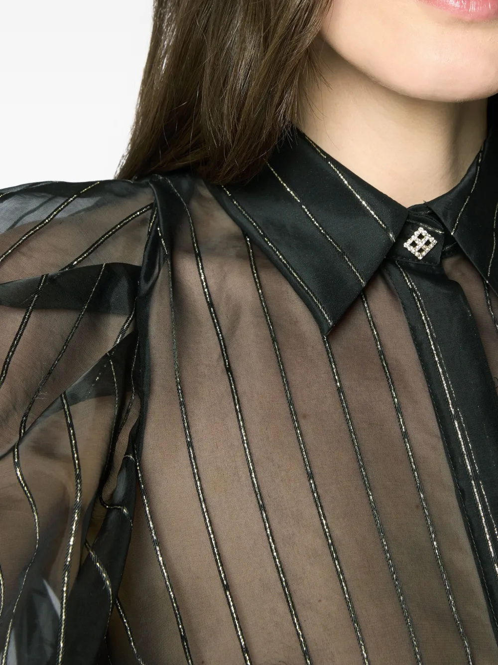 Genny Shirts Black Zwart