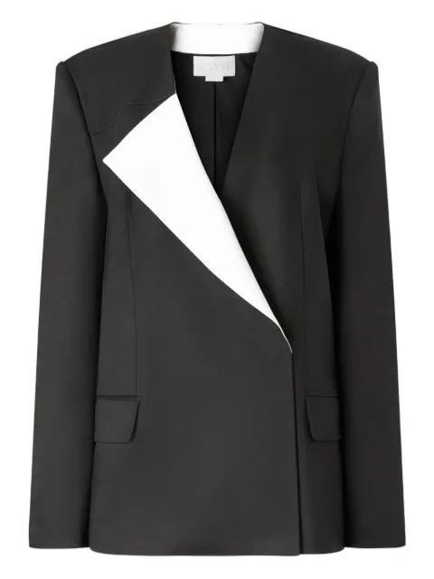 Genny blazer con paneles en contraste