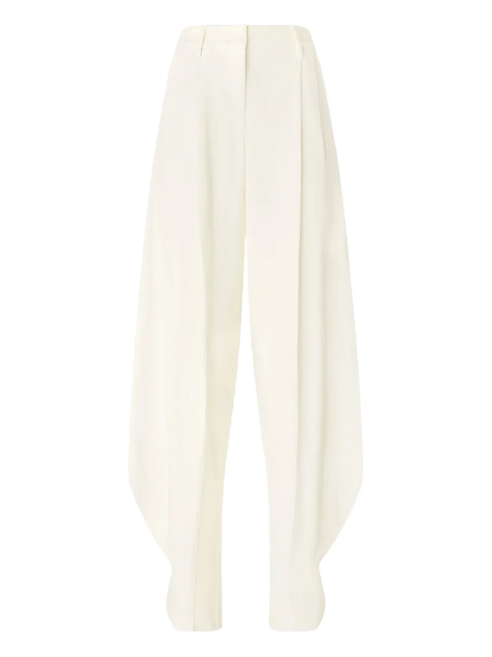 Genny pleated trousers | White | Image 1