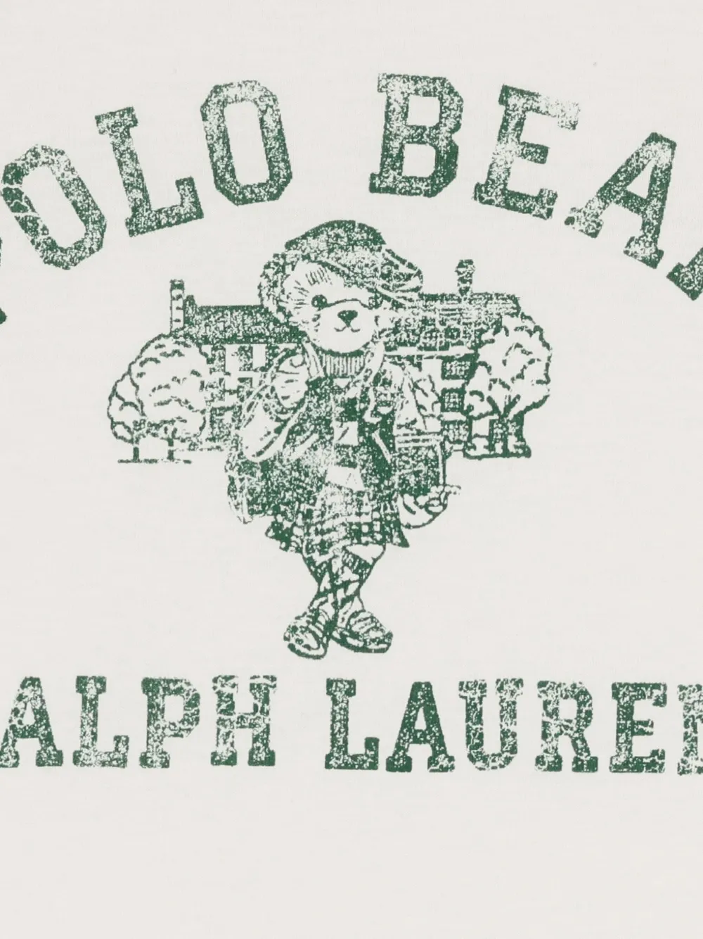 POLO RALPH LAUREN KIDS T-shirt met grafische print Wit
