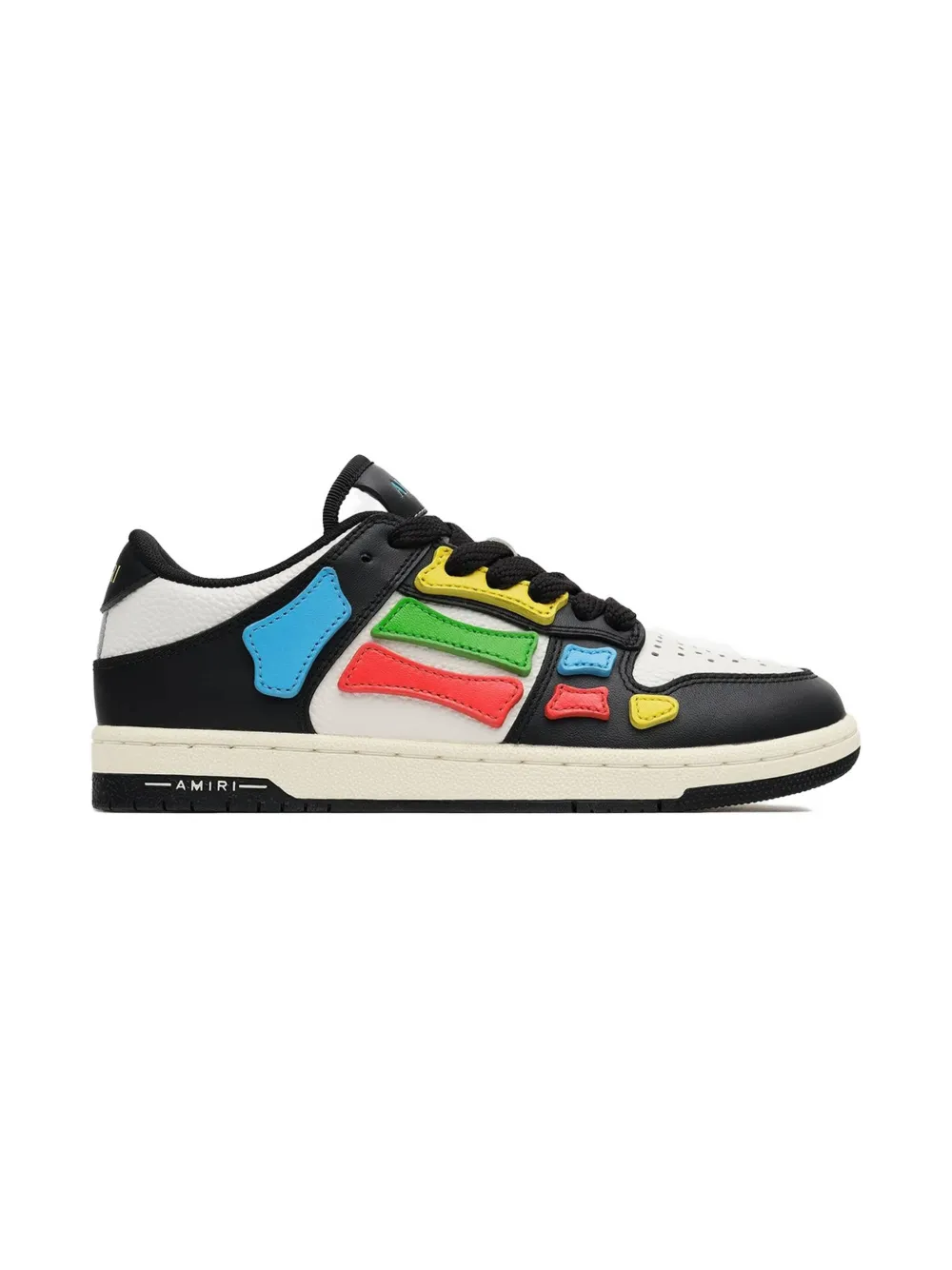 AMIRI KIDS Skel panelled sneakers - Zwart