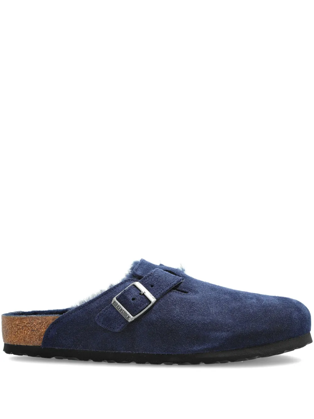 Birkenstock suede buckle sandals Blue