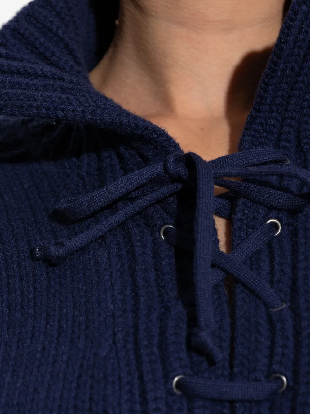 ETRO Trui met geborduurde veters B0065 BLUE