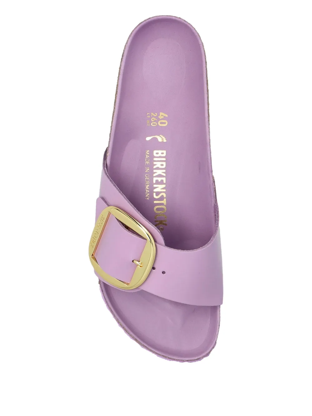 Birkenstock Madrid leather sandals Purple