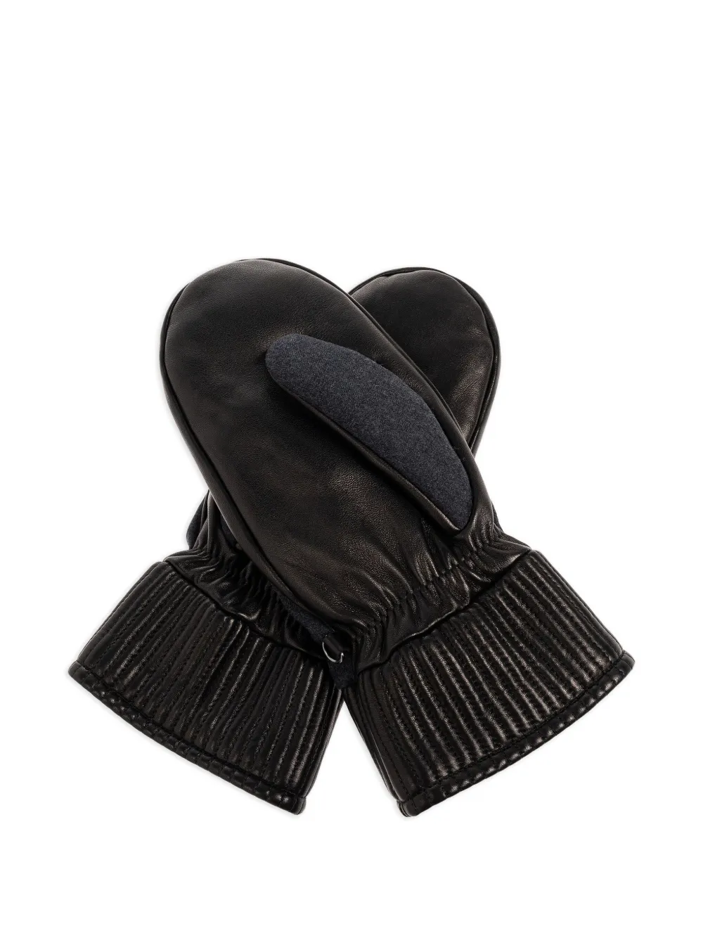 Giorgio Armani Handschoenen met logopatch Zwart