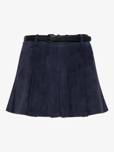 Self-Portrait pleated mini skirt
