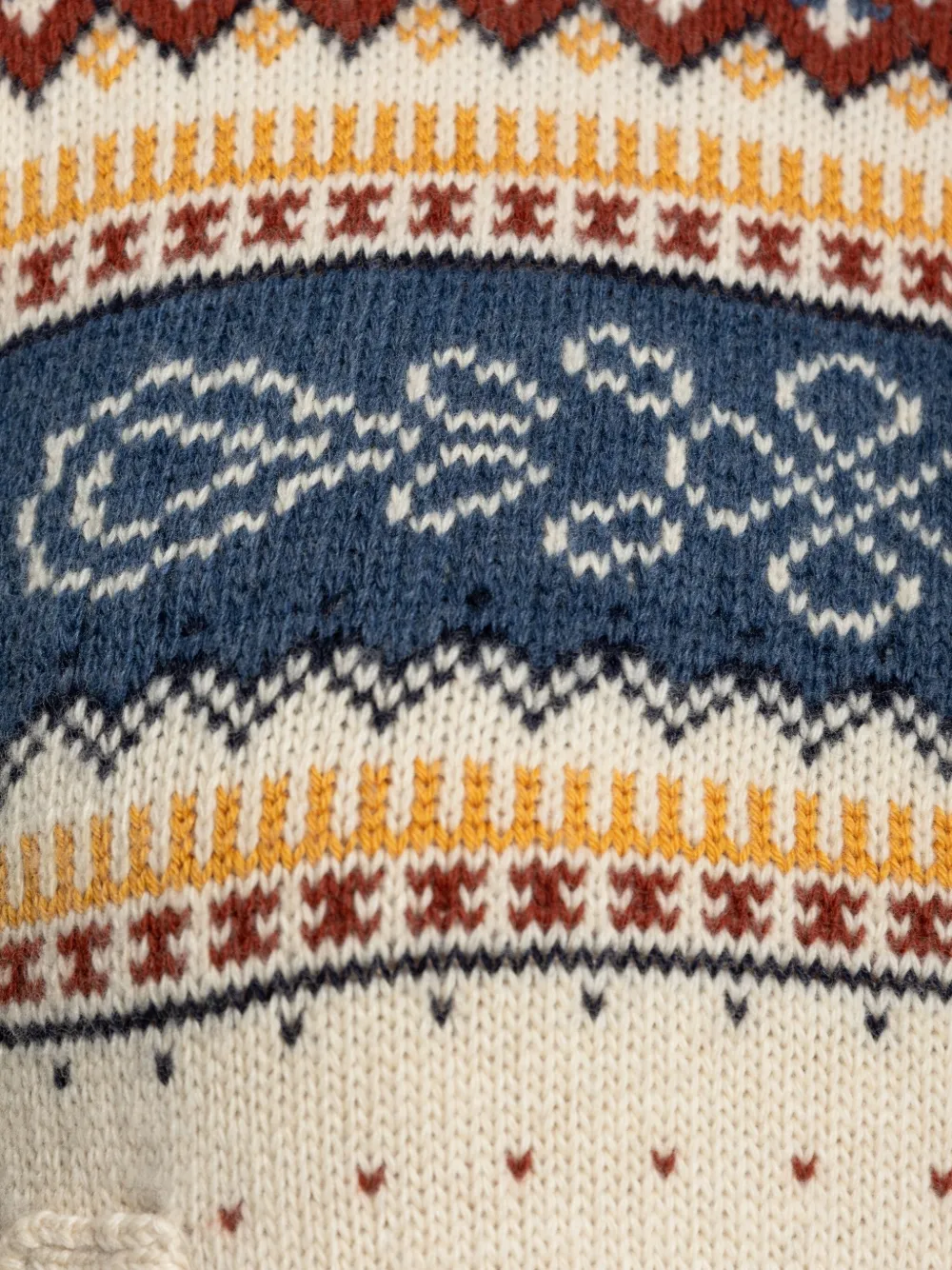 ETRO patterned hooded sweater Beige