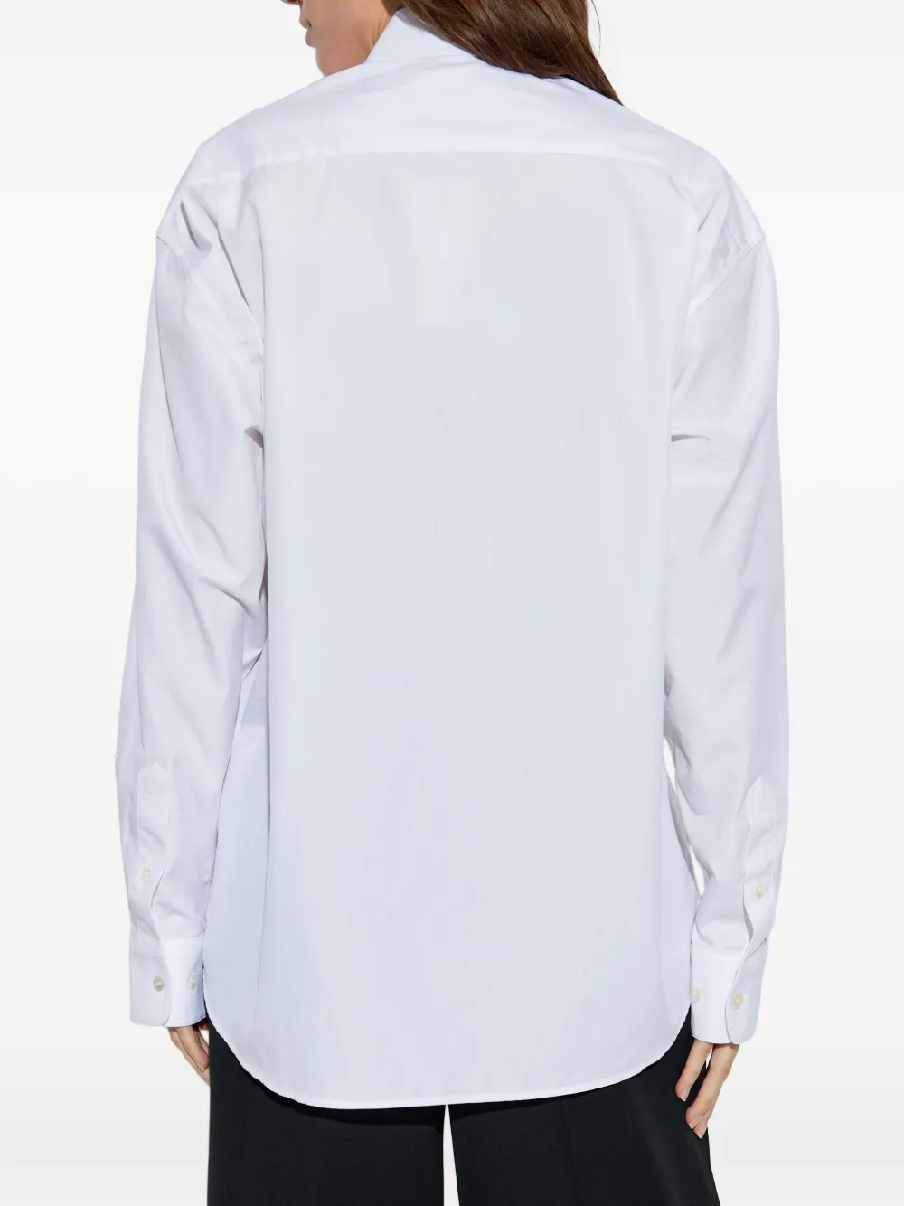 Marni Katoenen blouse met geborduurd detail Wit