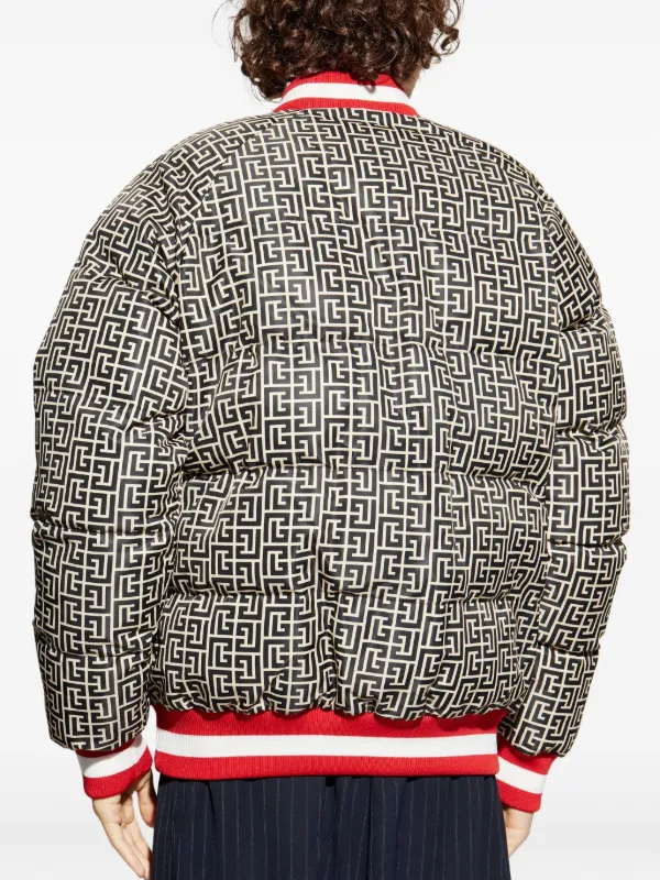 Balmain Reversible Padded Jacket | Red | FARFETCH JO