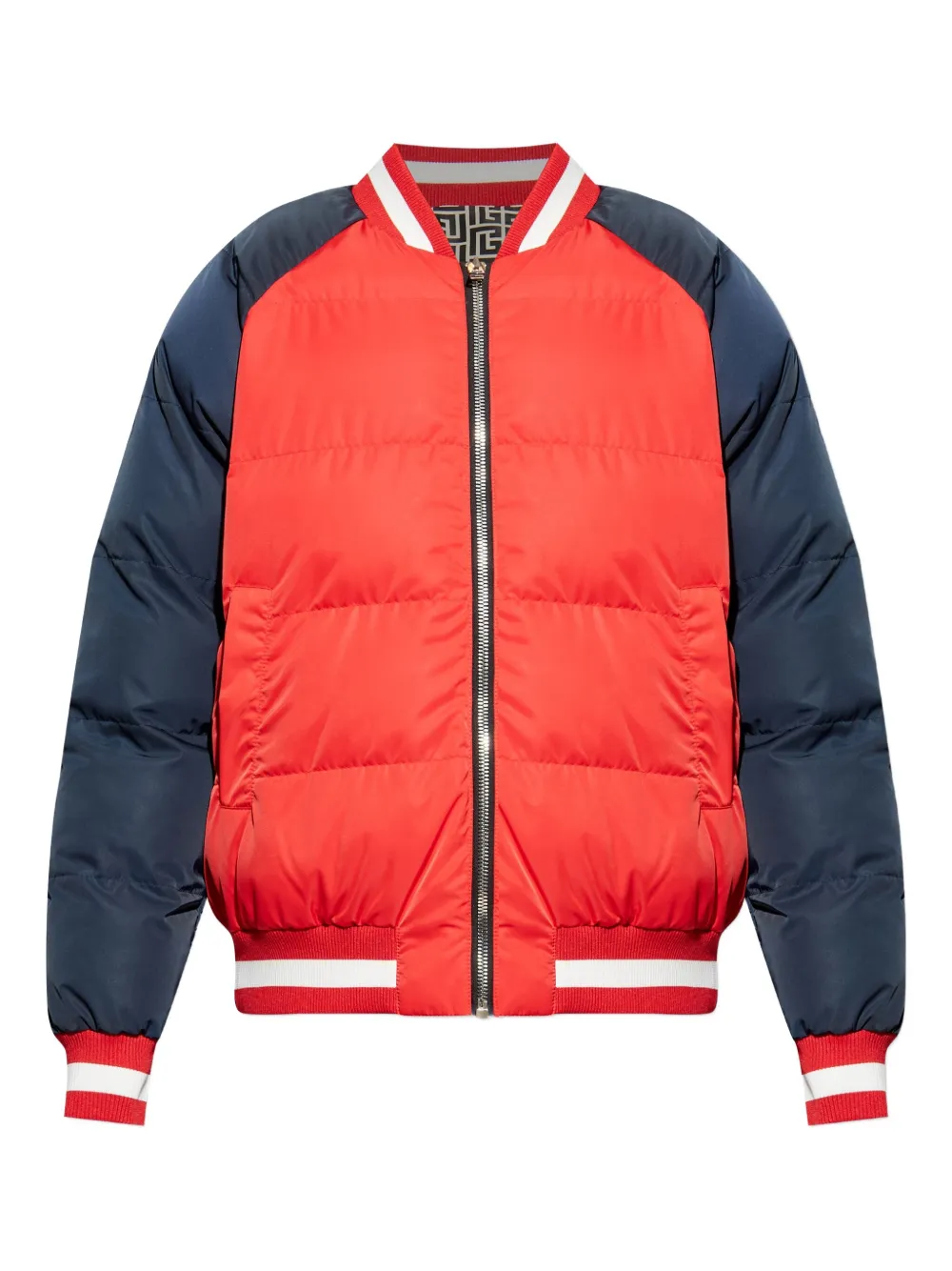 Balmain Omkeerbaar gewatteerd jack Rood