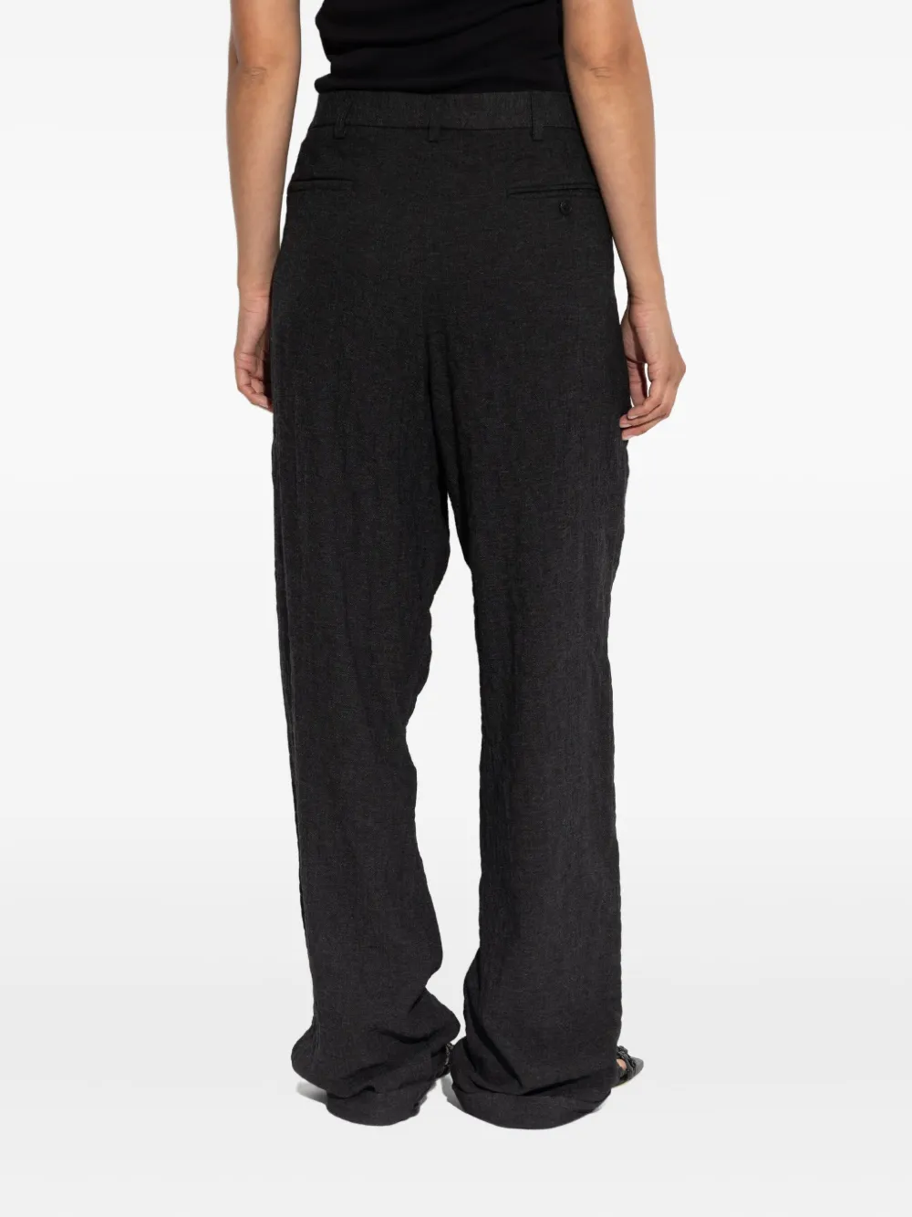 R13 Broek met verlaagd kruis Grijs