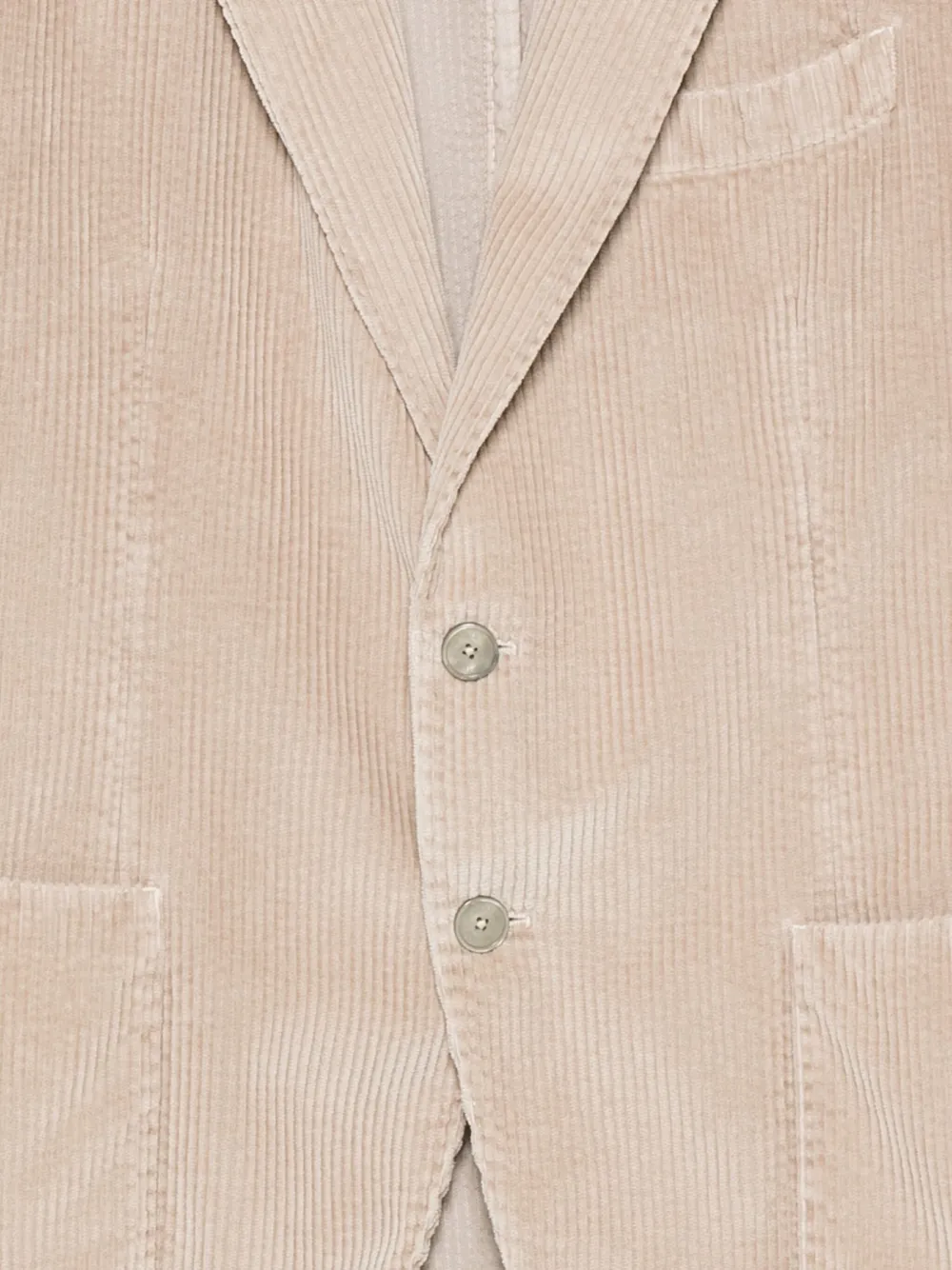 Santaniello Corduroy Blazer In Neutral