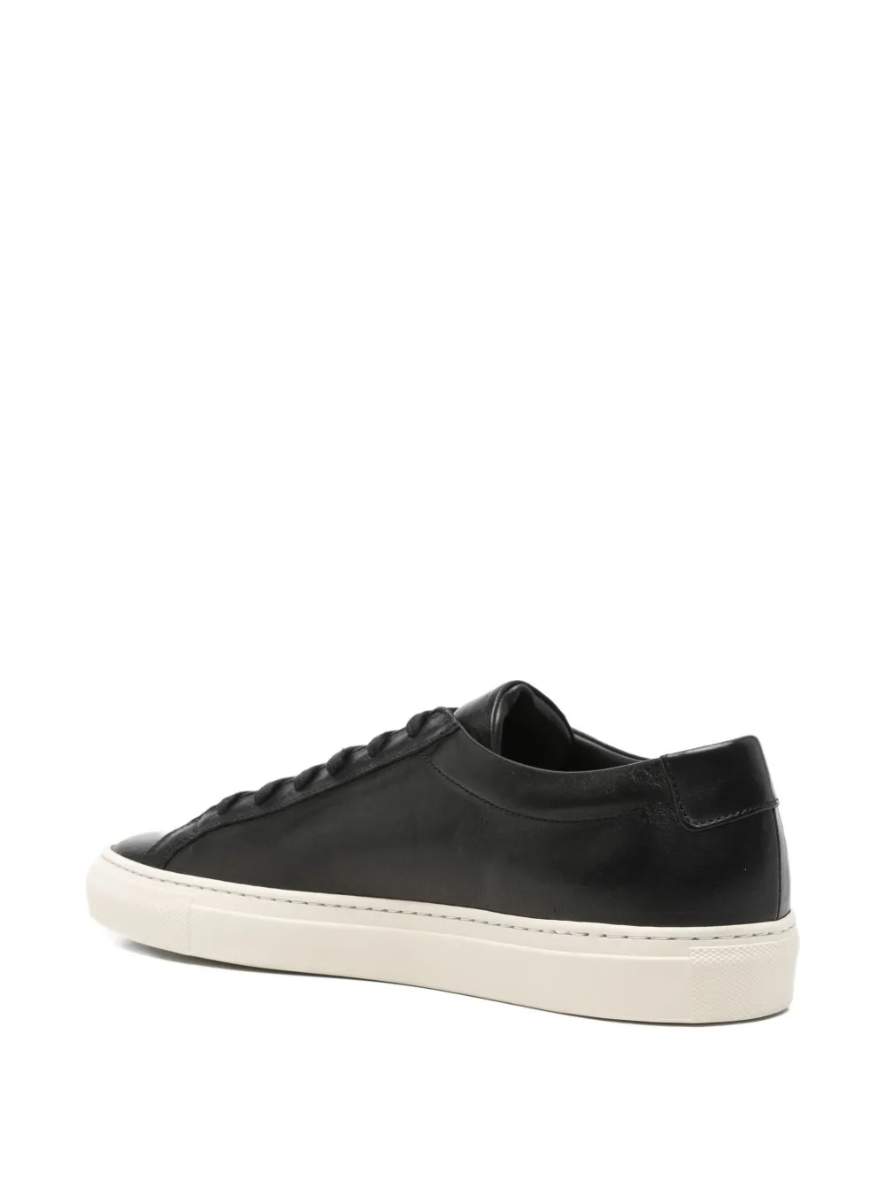 Common Projects leather lace-up sneakers Black