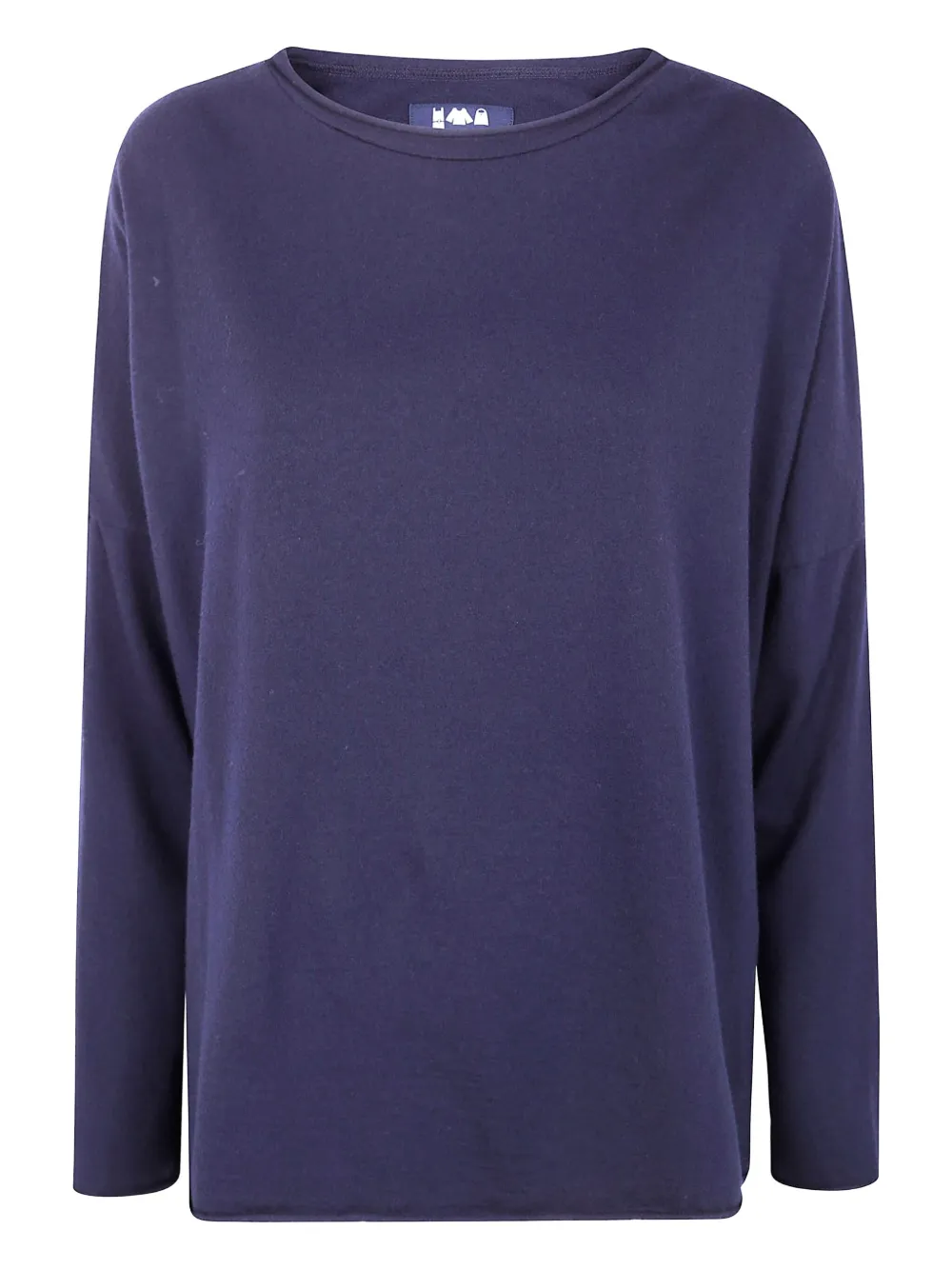 Labo Art Carla Long-sleeve Wool Sweater In Blue