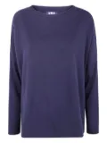 Labo Art Carla long-sleeve wool sweater - Blue