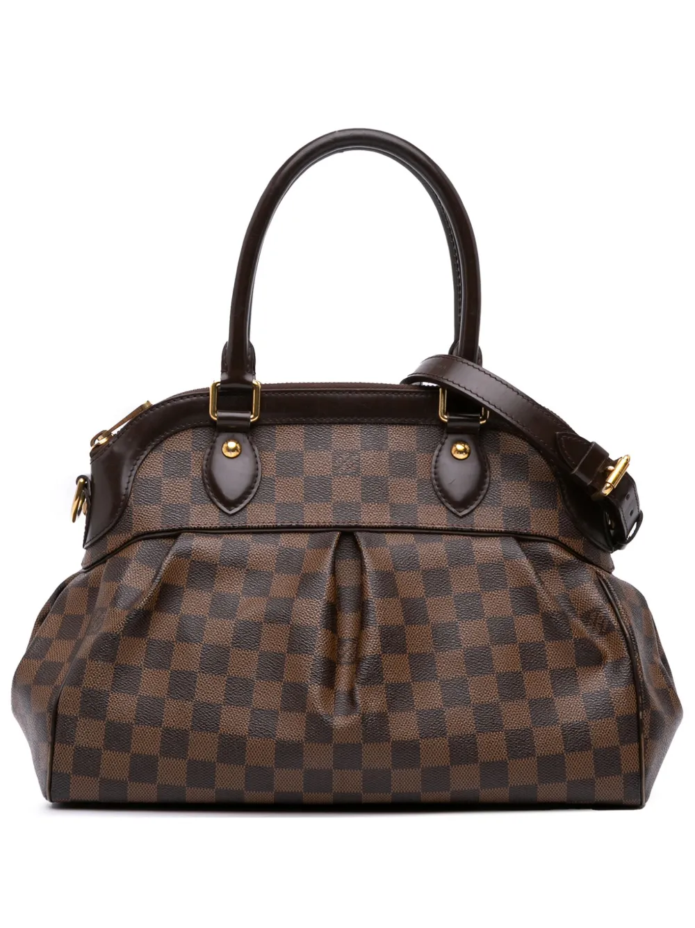 Louis Vuitton Pre-Owned 2009 ダミエ エベヌ トレヴィ PM サッチェルバッグ - ブラウン Louis Vuitton Pre-Owned 2009 ダミエ エベヌ トレヴィ PM サッチェルバッグ - ブラウン