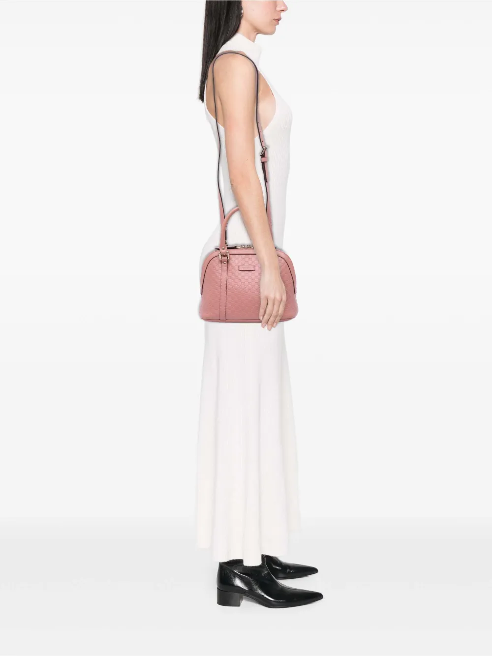 Gucci Pre-Owned 2016-2025 Mini Microguccissima Dome satchel | Pre-Owned | Image 2
