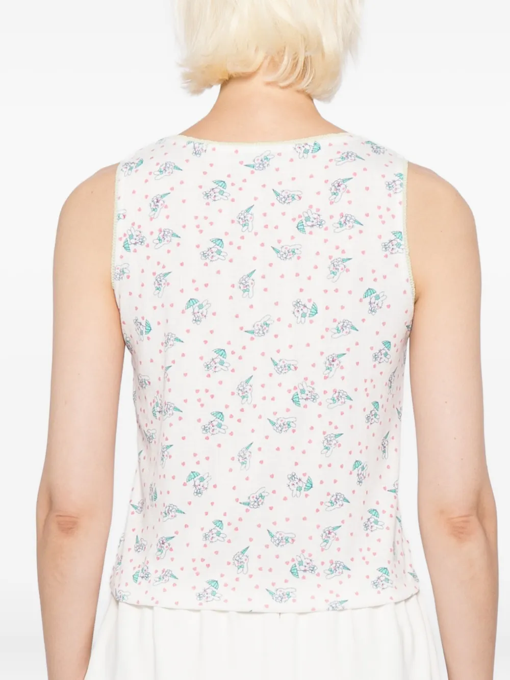 Ashley Williams Happy Vest In Multi