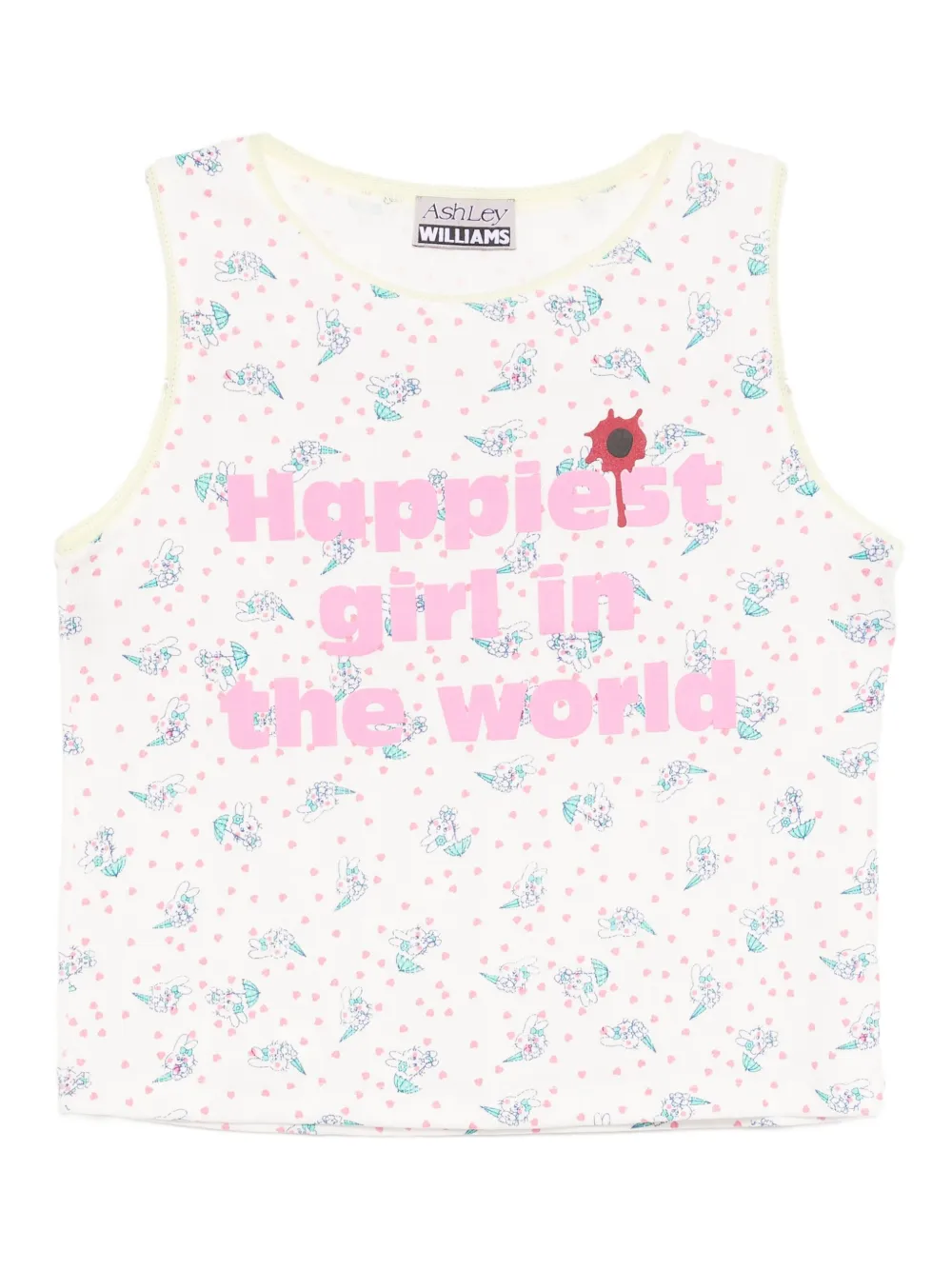 Ashley Williams Happy vest | White | Image 1