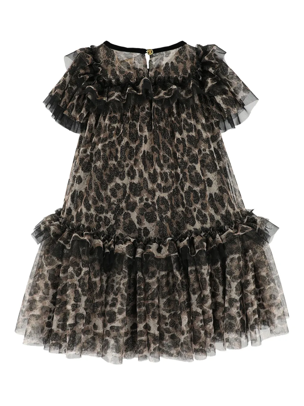 ANGEL'S FACE KIDS Jurk met luipaardprint Zwart