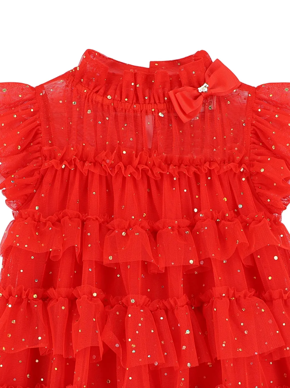 ANGEL'S FACE KIDS Jurk verfraaid met pailletten Rood